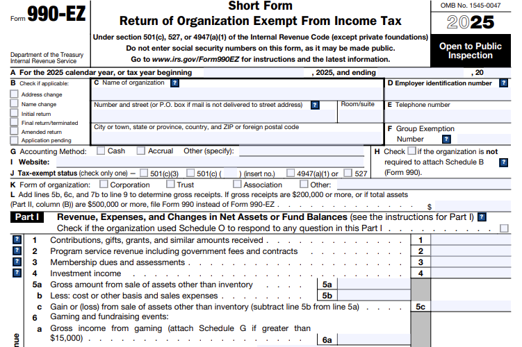 file990ez - easy to request software